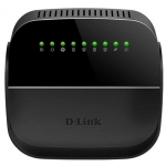 Модем D-Link DSL-2740U/R1A ADSL, Беспроводной, 300M, ADSL2+router, Порт ADSL с разъемом RJ-11, 4 порта LAN 10/100BASE-TX